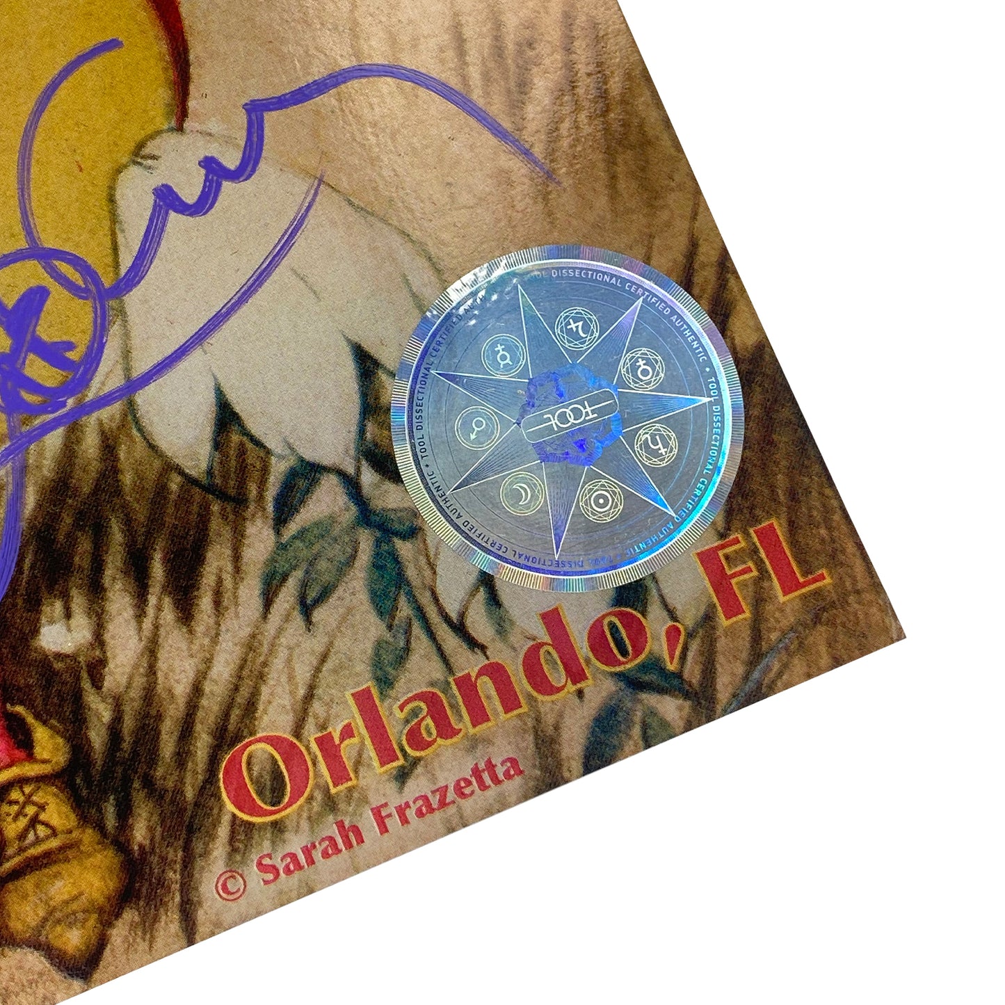 Frazetta x TOOL Tour Poster- Signed (Temptress)