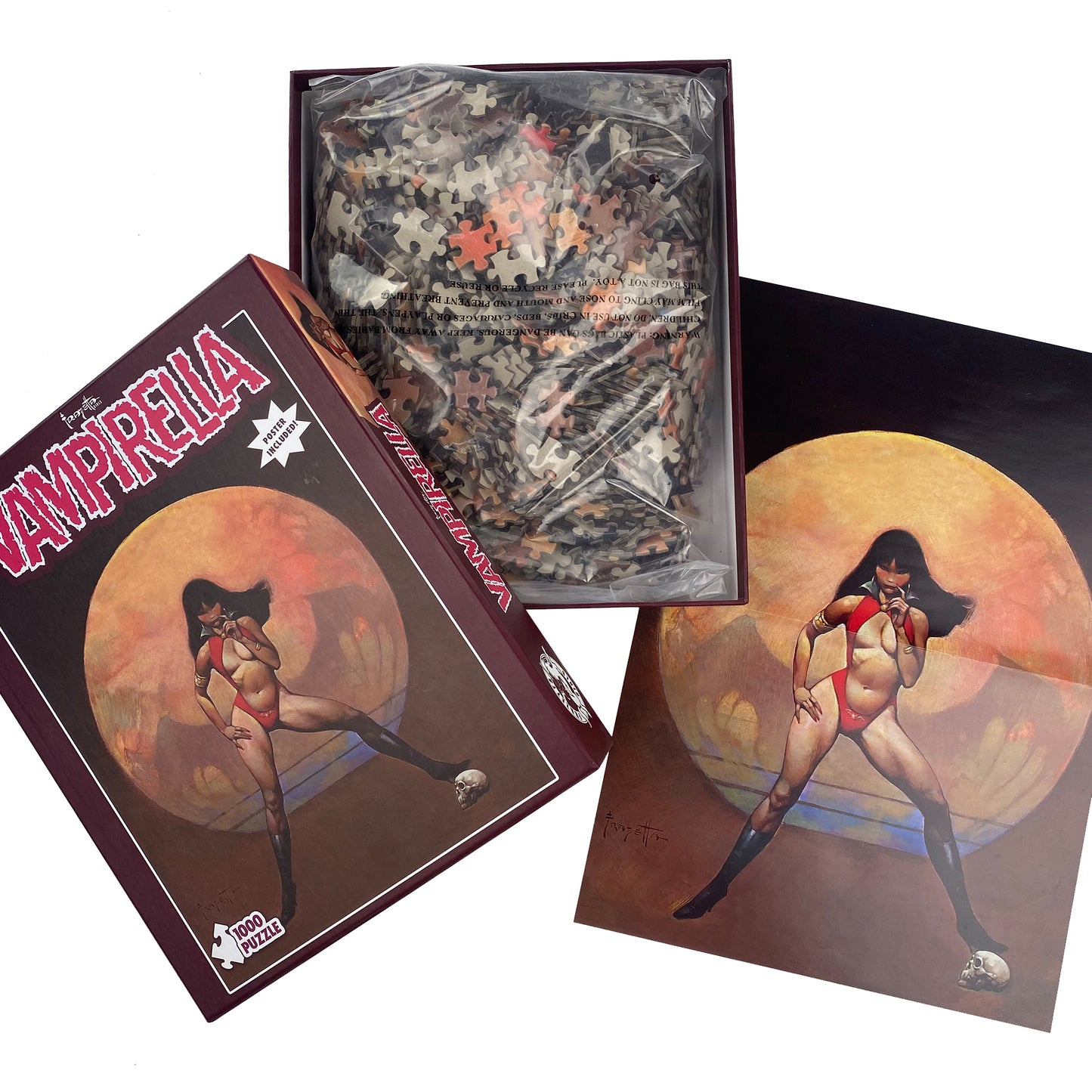 Frazetta Vampirella #1 1000-Piece Puzzle