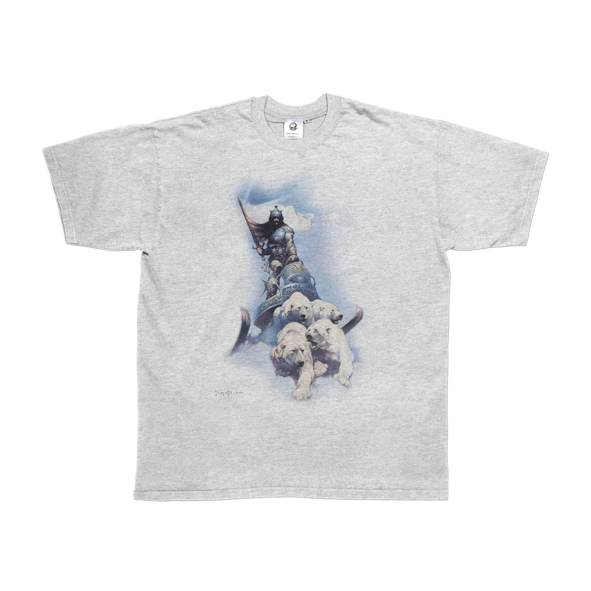 Silver Warrior Graphic T-Shirt