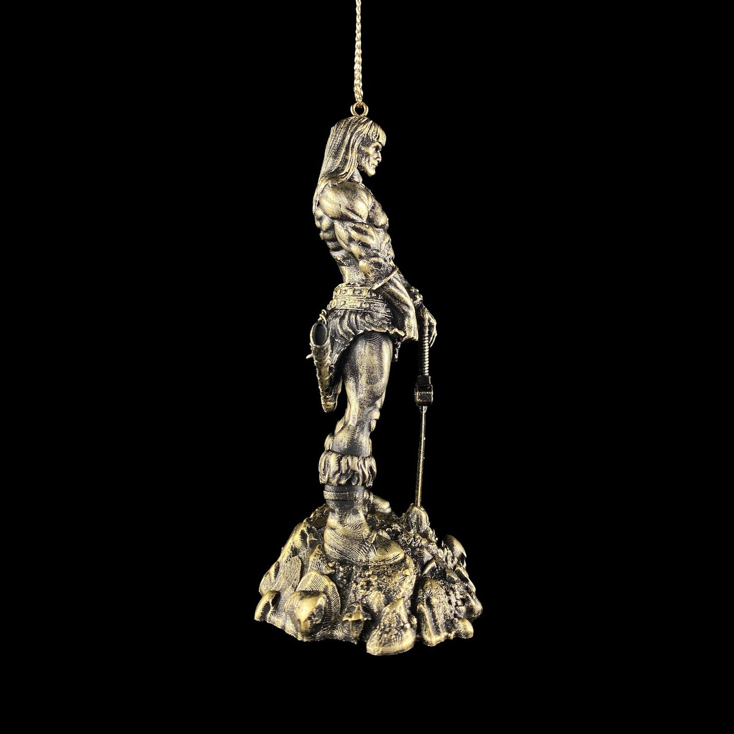 Conan The Barbarian Holiday Ornament (Antique Gold)