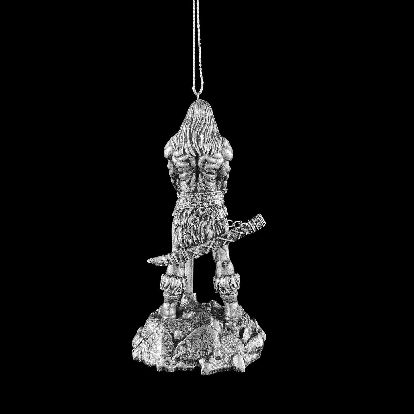 Conan The Barbarian Holiday Ornament (Antique Silver)
