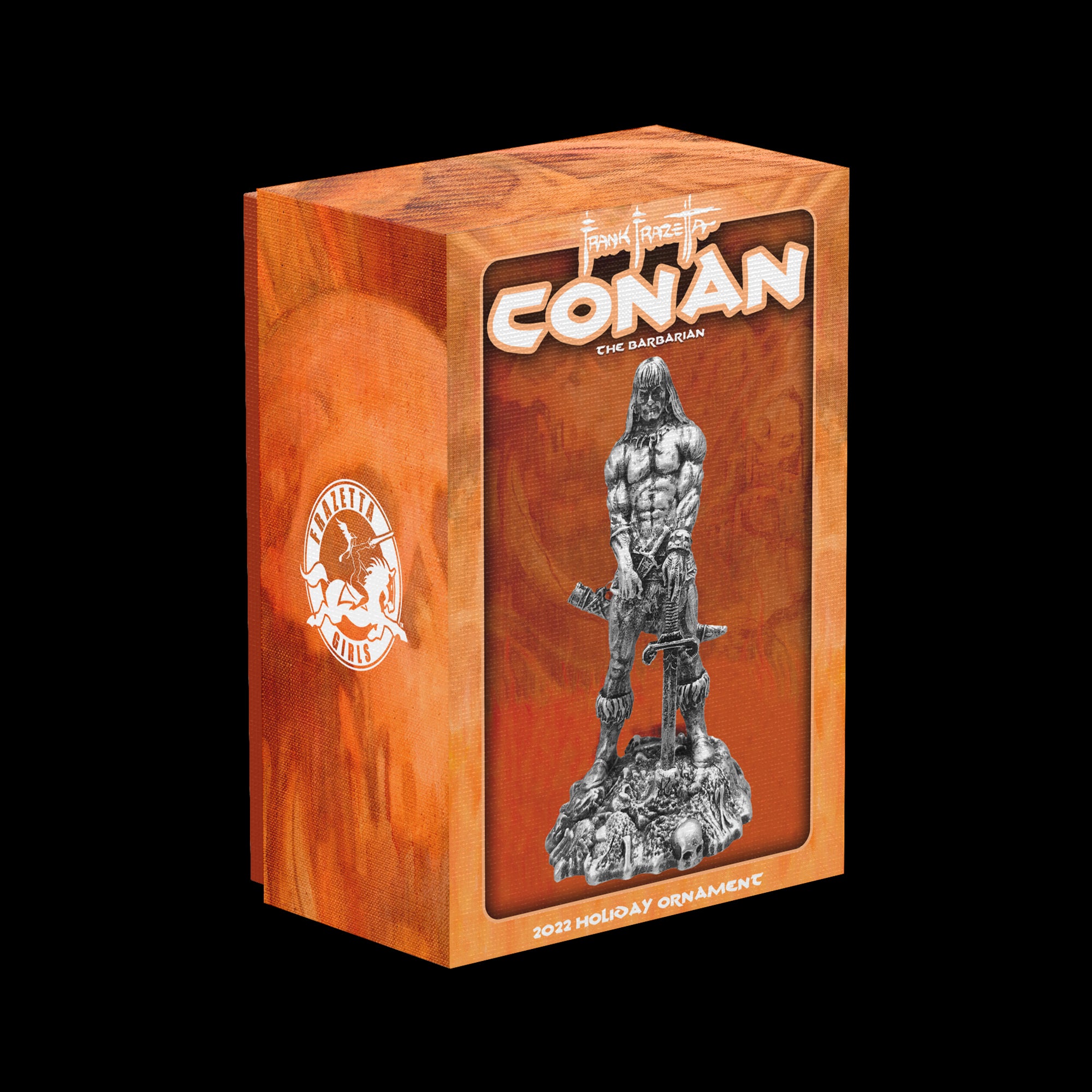 Conan The Barbarian Holiday Ornament (Antique Silver)