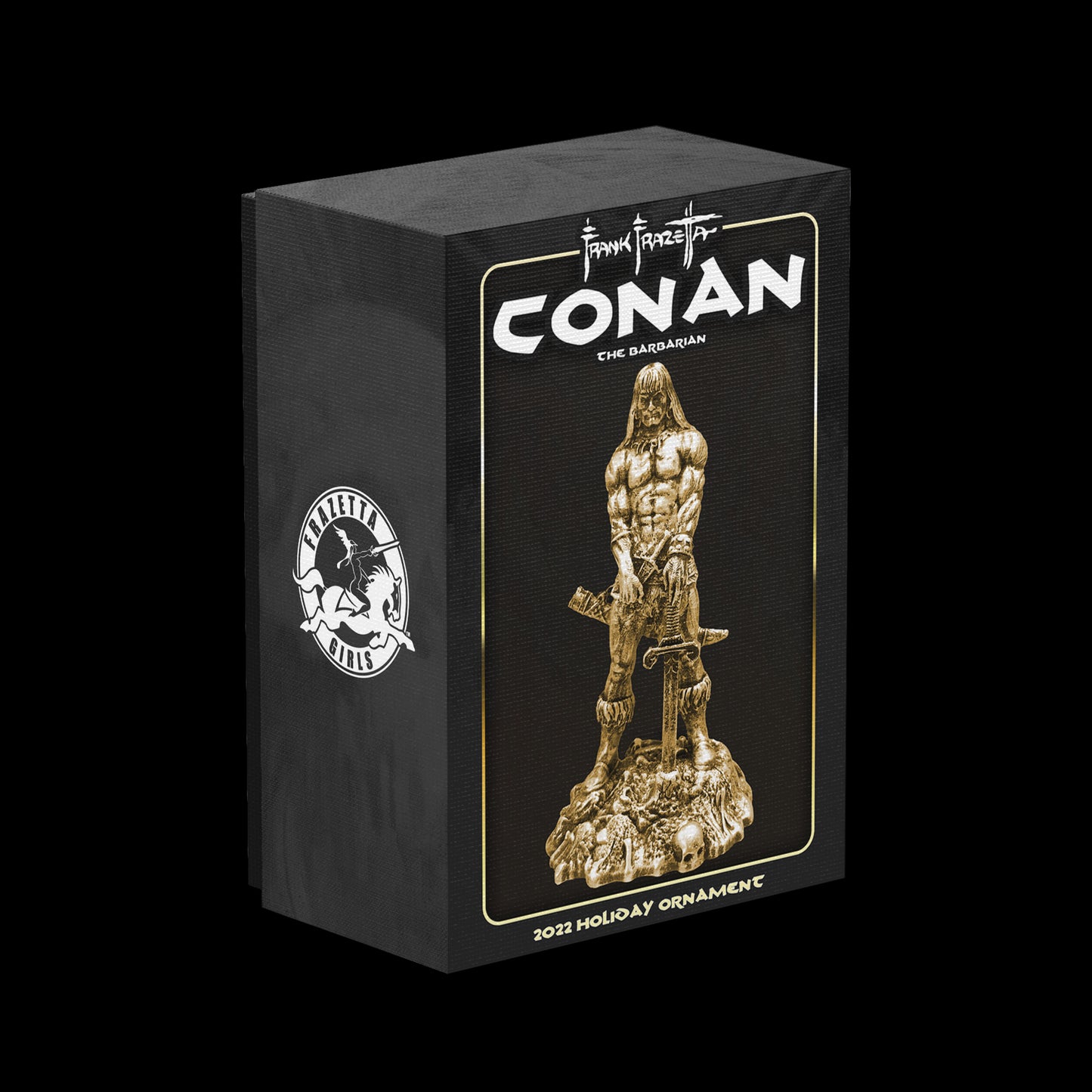 Conan The Barbarian Holiday Ornament (Antique Gold)