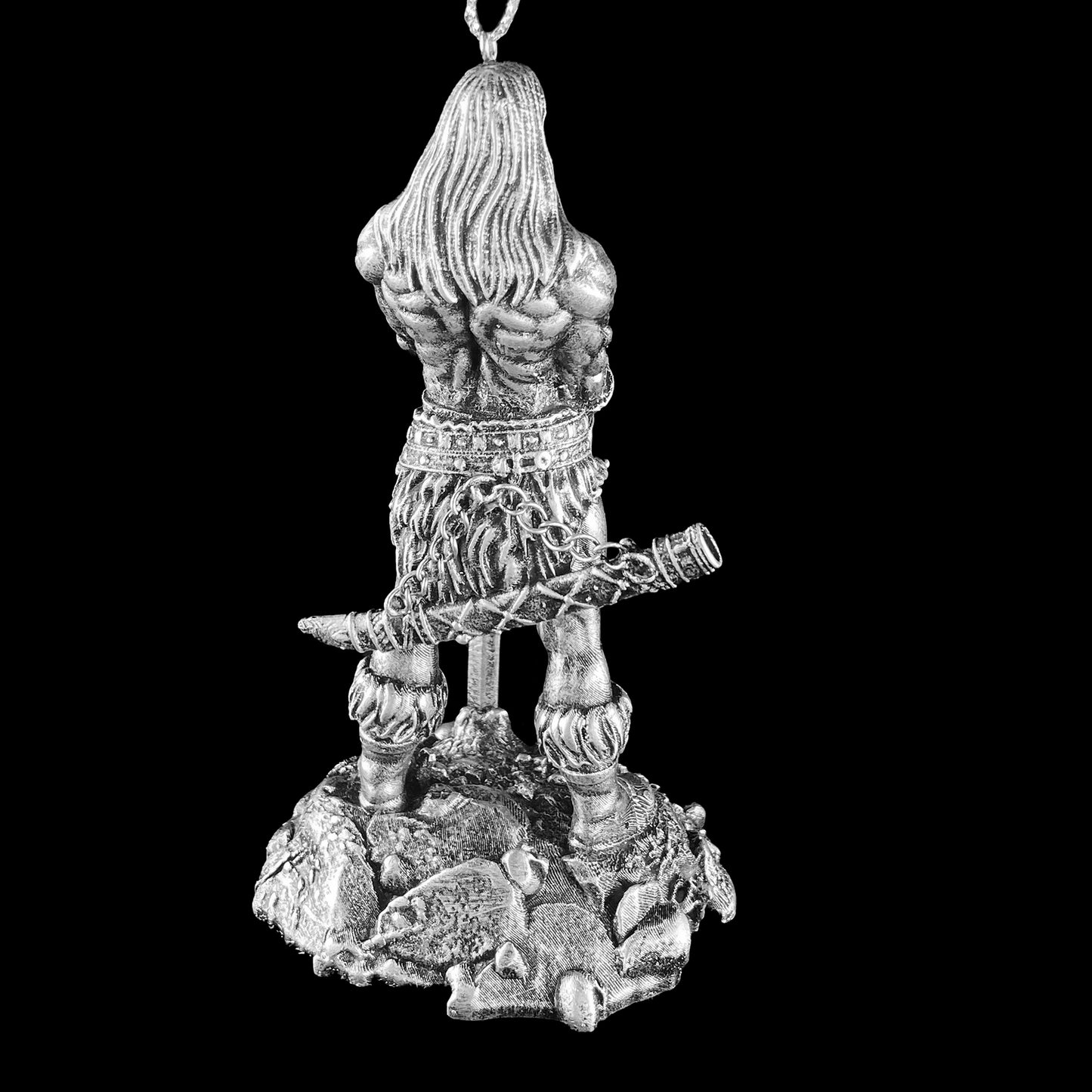 Conan The Barbarian Holiday Ornament (Antique Silver)