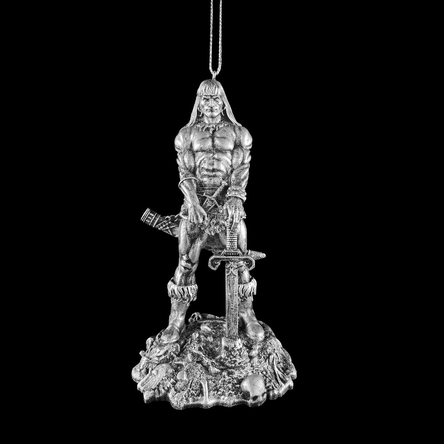 Conan The Barbarian Holiday Ornament (Antique Silver)