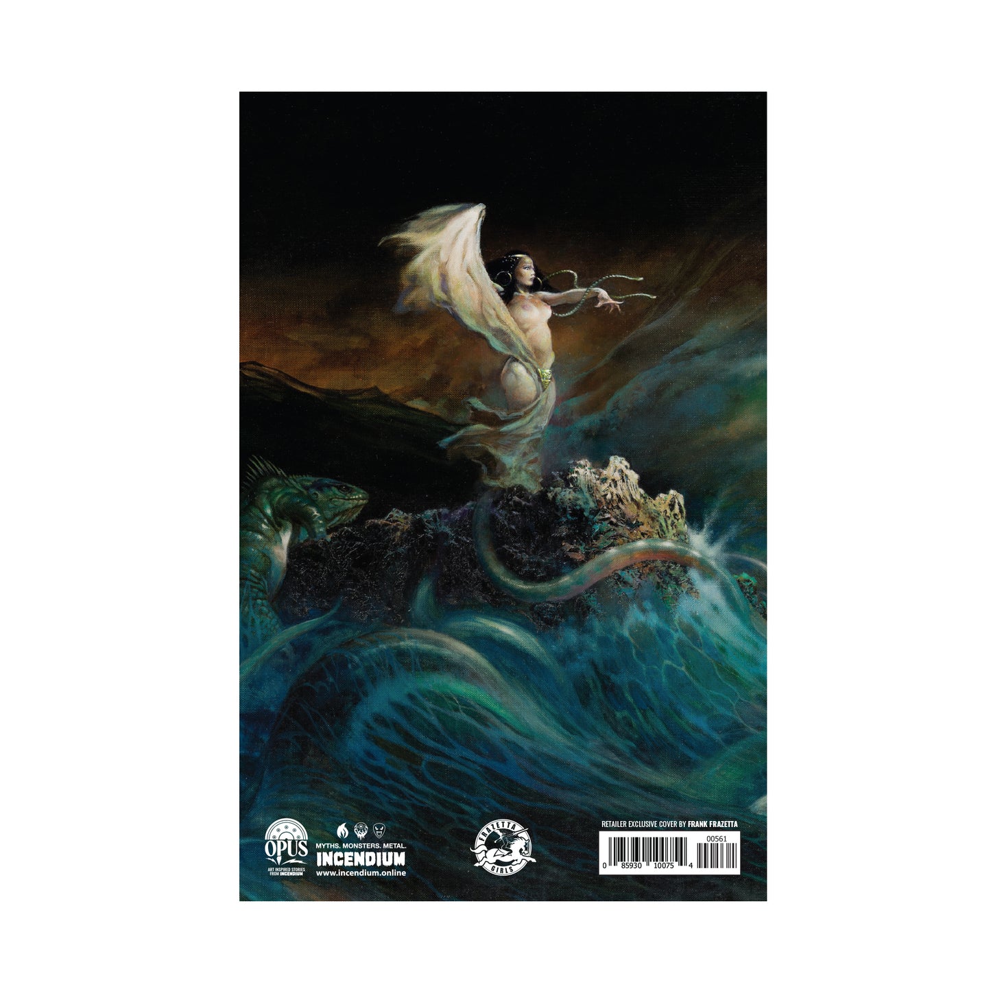 Frank Frazetta's Death Dealer #5 -Frazetta Girls Exclusive Cover (Metal)
