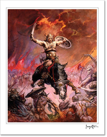 The Gods of Mars & The Warlord of Mars Print