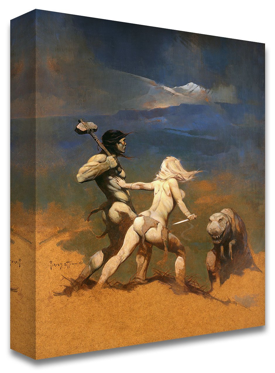 Frazetta Girls, LLC  Canvas / Stretched on wooden bar / 16x20 Cornered Print