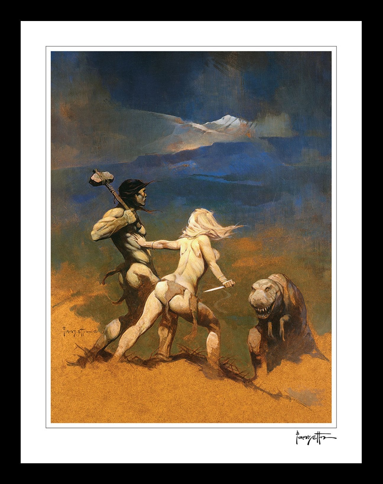 Frazetta Girls, LLC  Cornered Print