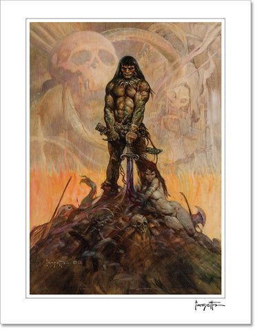 Flashman at The Charge Print