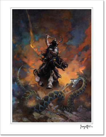 The Gods of Mars & The Warlord of Mars Print