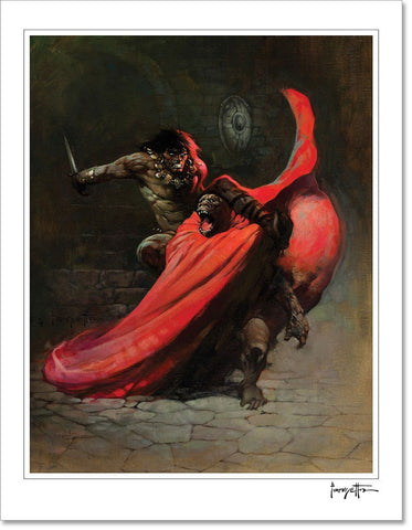 Flashman at The Charge Print