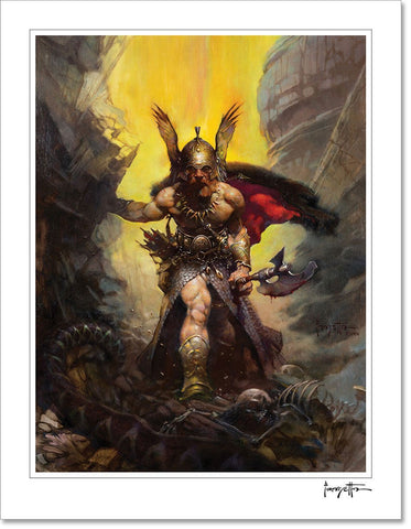 Flashman at The Charge Print