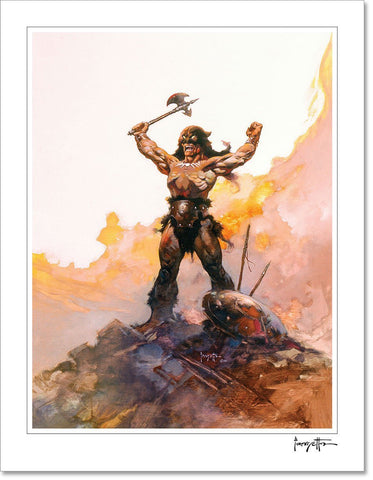Flashman at The Charge Print