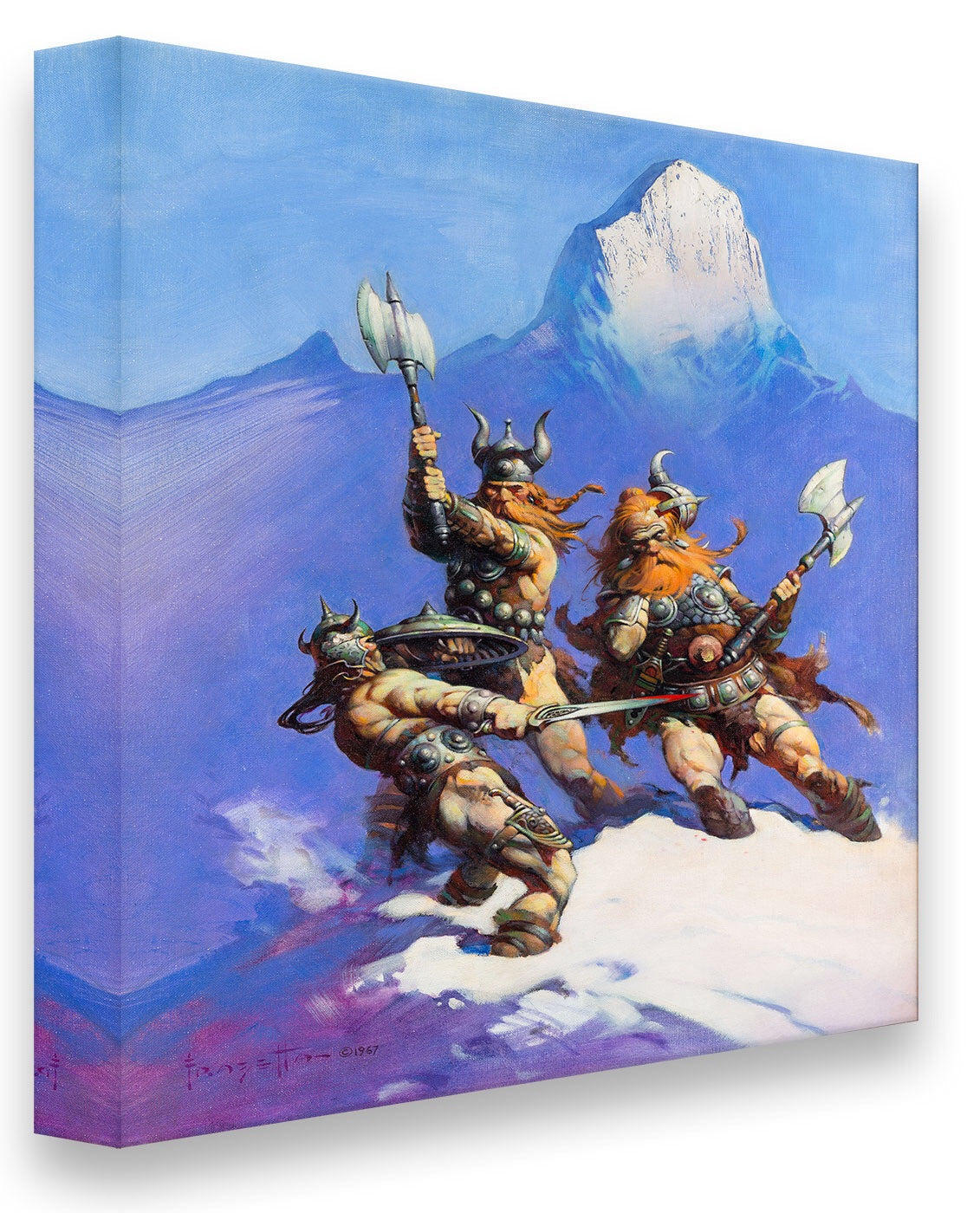 Snow Giants (Conan of Cimmeria) Print
