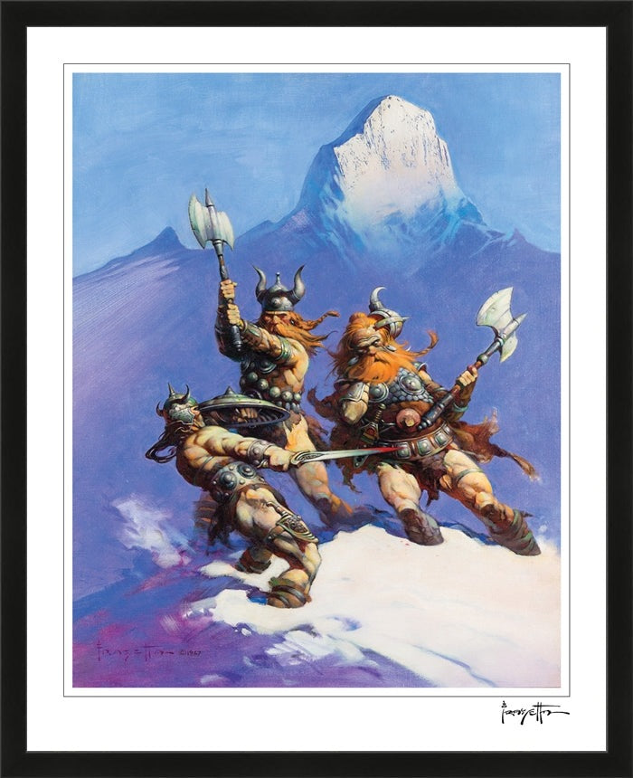 Snow Giants (Conan of Cimmeria) Print